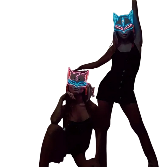 LED Luminous Fox Mask