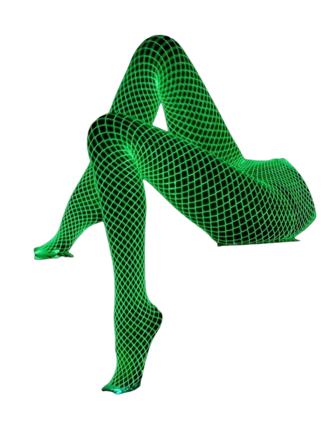 Glow In The Dark, Mesh Stockings