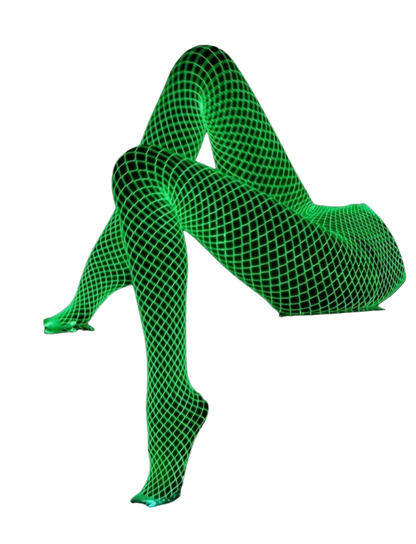 Glow In The Dark, Mesh Stockings