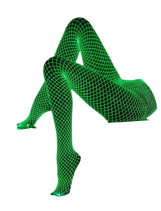 Glow In The Dark, Mesh Stockings