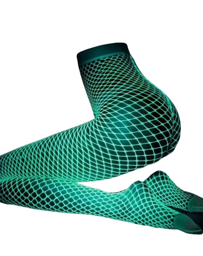 Glow In The Dark, Mesh Stockings