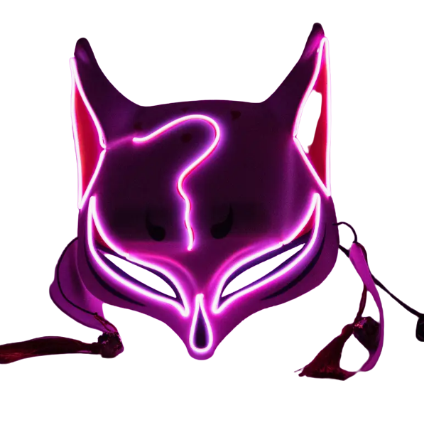LED Luminous Fox Mask