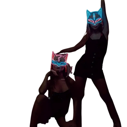 LED Luminous Fox Mask