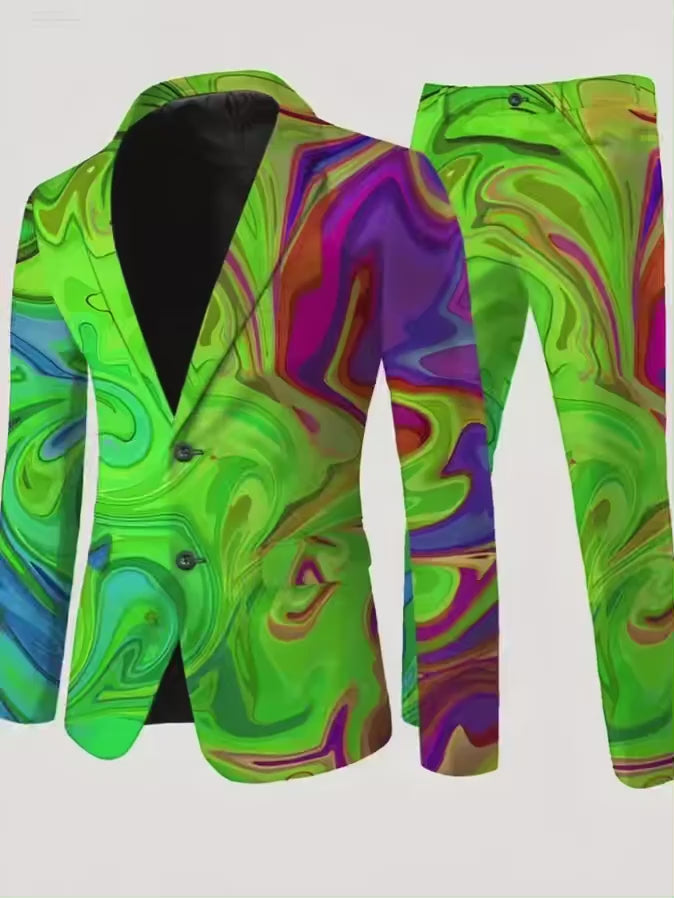 Neon suit