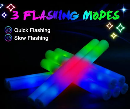 LED Foam Glow Sticks