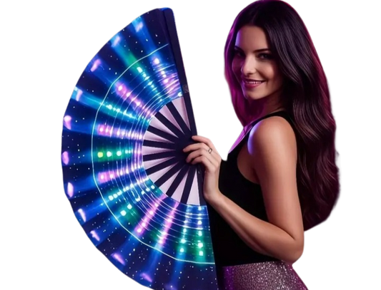 Giant LED fan