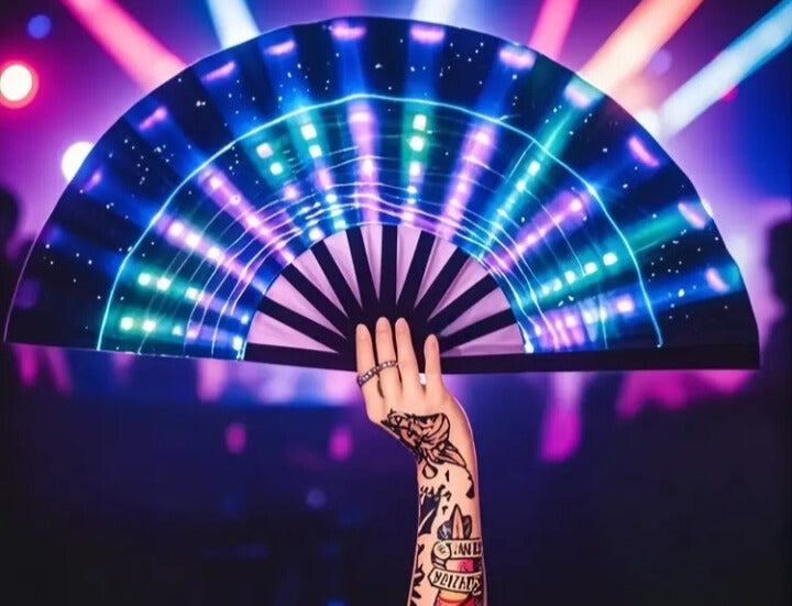 Giant LED fan