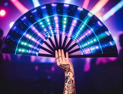 Giant LED fan