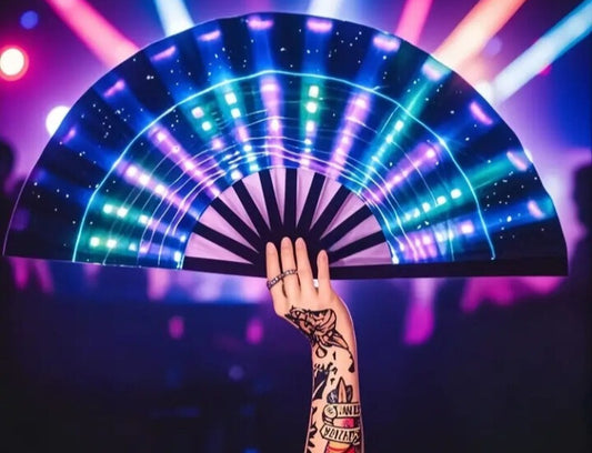 Giant LED fan